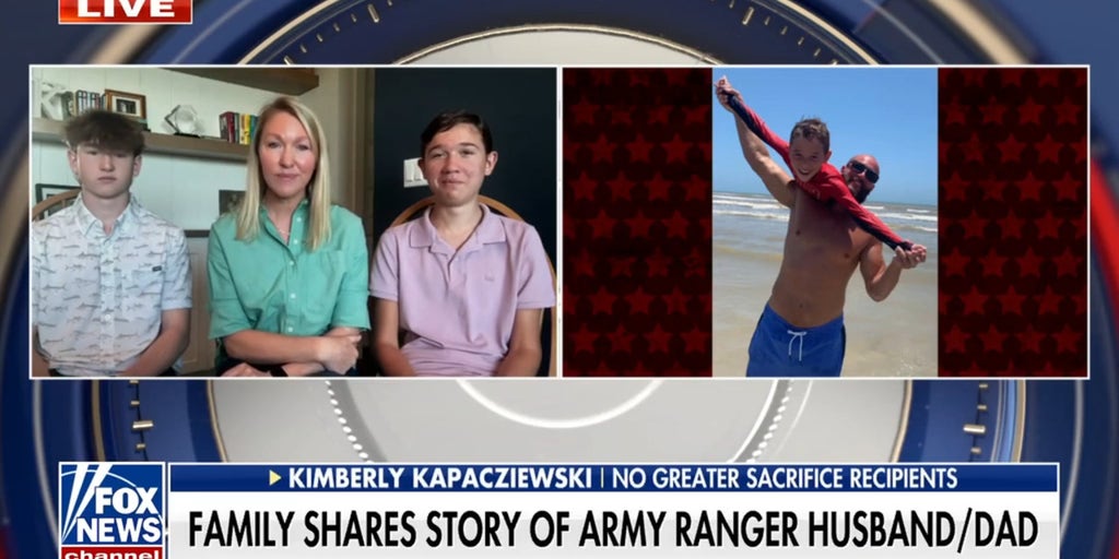 ‘No Greater Sacrifice’ recipients share emotional story of late Army Ranger