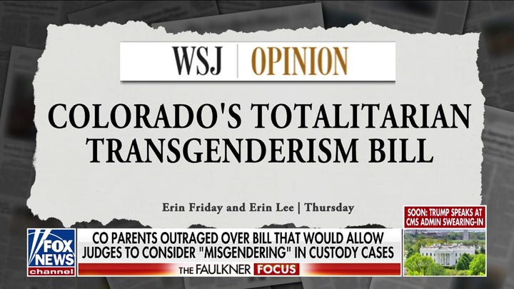 Colorado trans rights bill is a ‘bridge too far’ for parents, GOP lawmaker argues