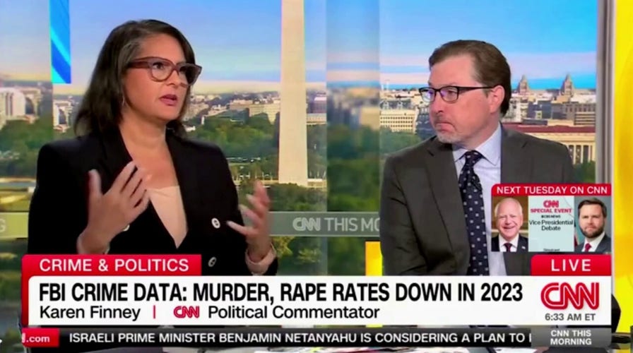 CNN host says it 'doesn't feel like crime is down,' despite FBI statistics