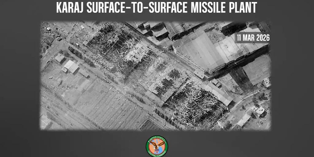 WATCH: CENTCOM releases before-and-after photos of Iranian missile facility