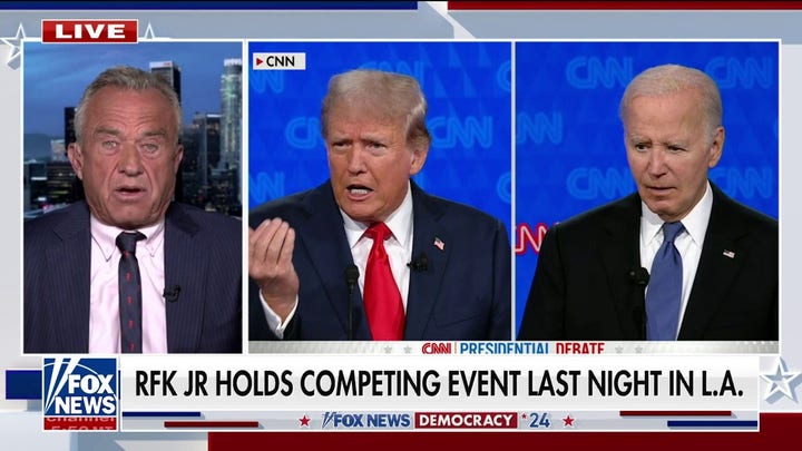 RFK Jr. reacts to Trump, Biden debate performance: 'Sad story for democracy'
