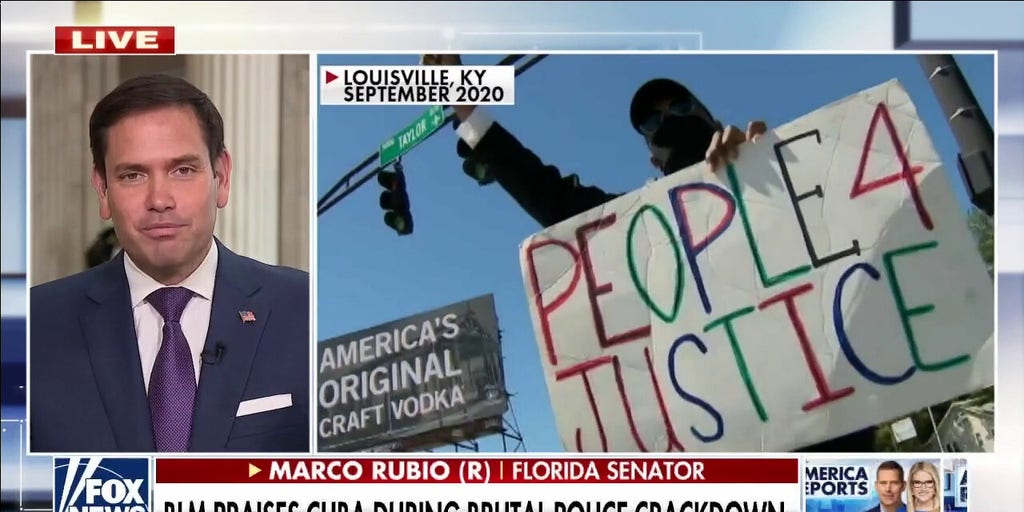 BLM Is A Ponzi Scheme Shaking Down Corporations: Sen. Marco Rubio | Fox ...