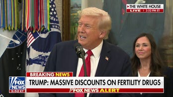 President Trump announces massive discounts on fertility drugs and IVF