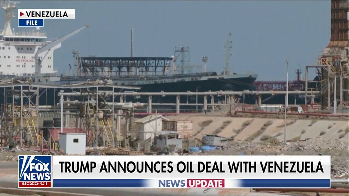 President Trump announces oil deal with Venezuela