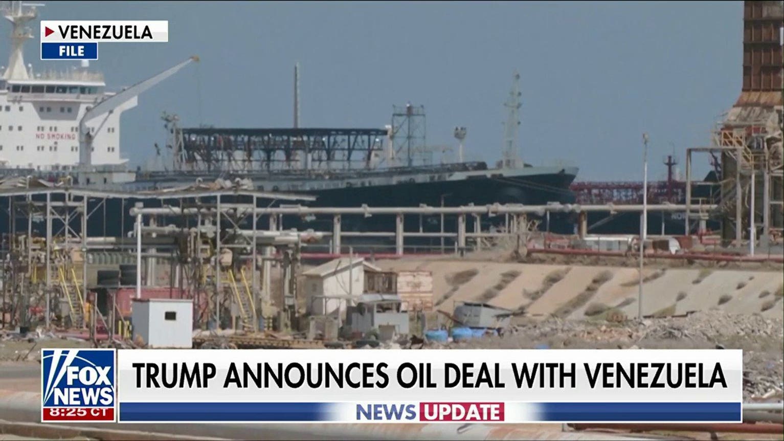 President Trump announces oil deal with Venezuela