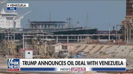 President Trump announces oil deal with Venezuela