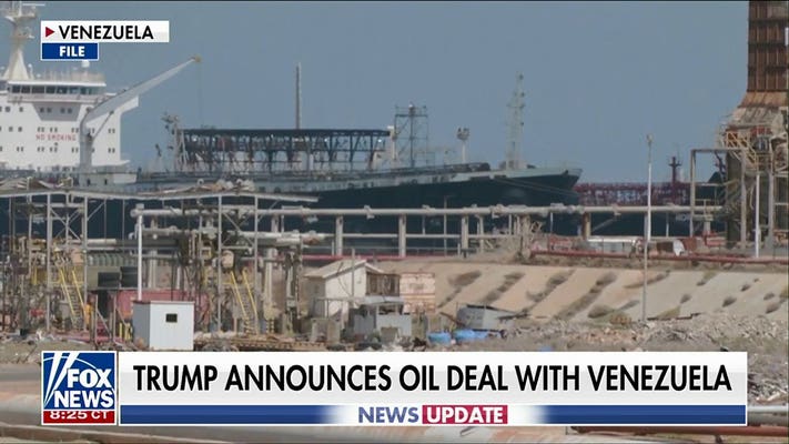 President Trump announces oil deal with Venezuela