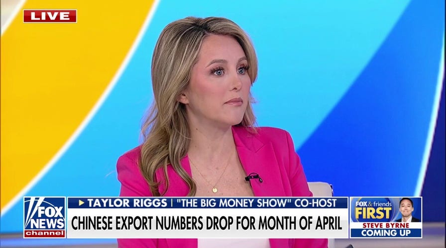 Data indicates trade war is creating 'cracks' in Chinese economy: Taylor Riggs