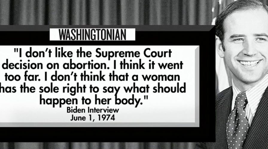 Examining President Biden's prior abortion comments