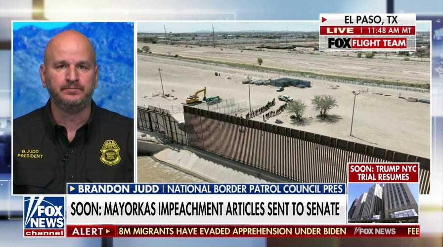 Brandon Judd on Mayorkas impeachment articles: ‘This is not a policy dispute’
