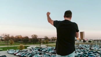 Oklahoma megachurch hosts drive-in Easter Sunday service