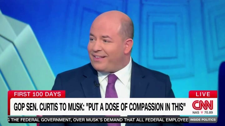 Brian Stelter admits Musk demanding federal employees list accomplishments makes perfect sense to Americans