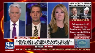 Israel is dedicated to Hamas' destruction: Sen. Tom Cotton - Fox News