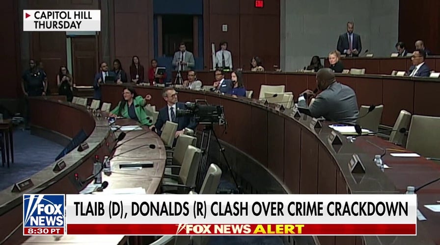 Chaos erupts on House floor after Donalds confronts Tlaib's attacks