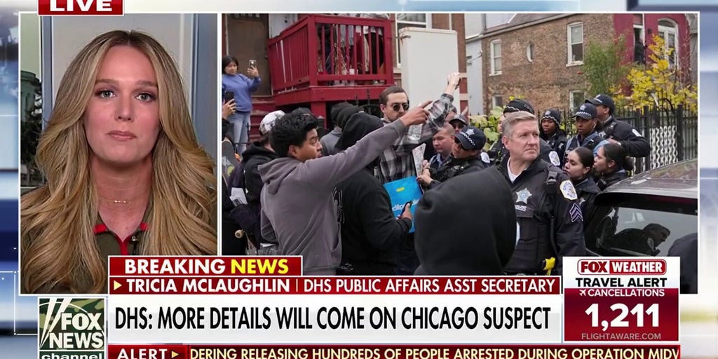 DHS official calls out Pritzker, Chicago mayor for silence on attacks against ICE