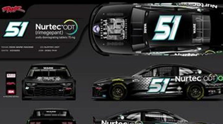 NASCAR Cup Series car pays tribute to WWII veterans