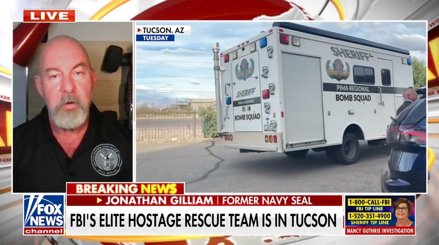 Jonathan Gilliam on FBI's hostage rescue team deployment in Nancy Guthrie investigation