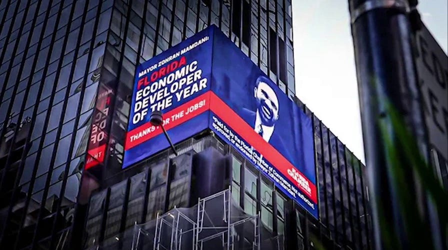 Florida Chamber of Commerce CEO reacts to Times Square billboard mocking N