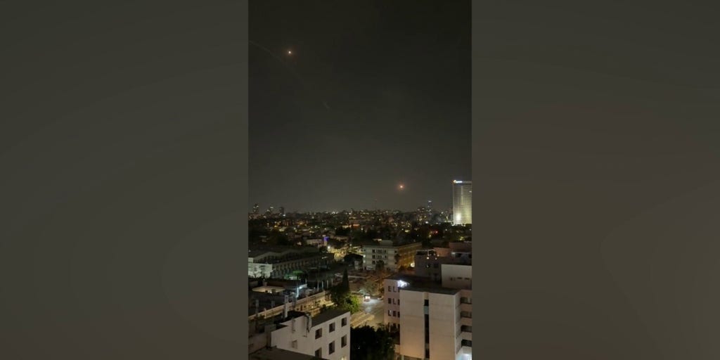 WATCH: IDF intercepts Hezbollah rockets over Tel Aviv