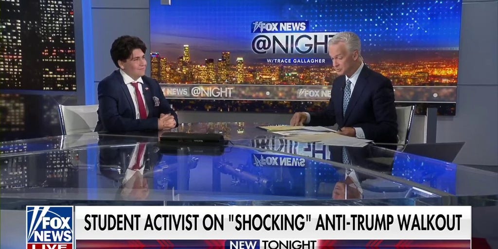 California students walk out of class to protest Trump