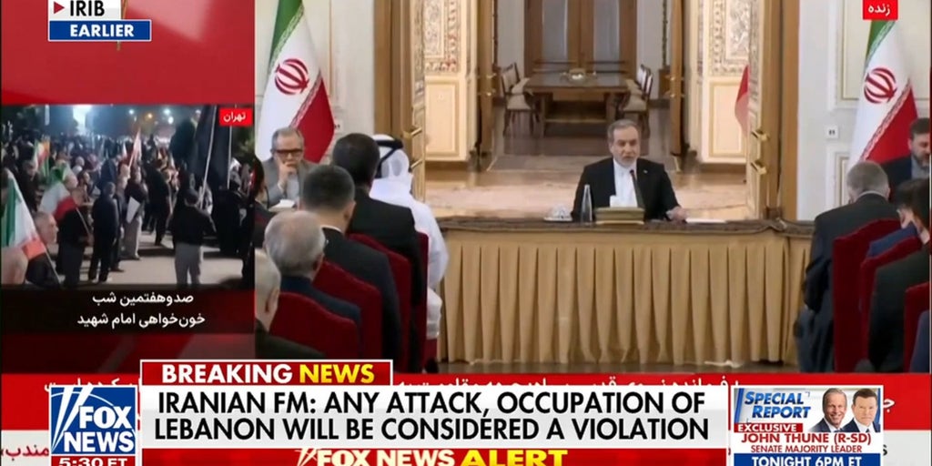 Iranian FM warns ‘any attack’ on Lebanon would violate agreement