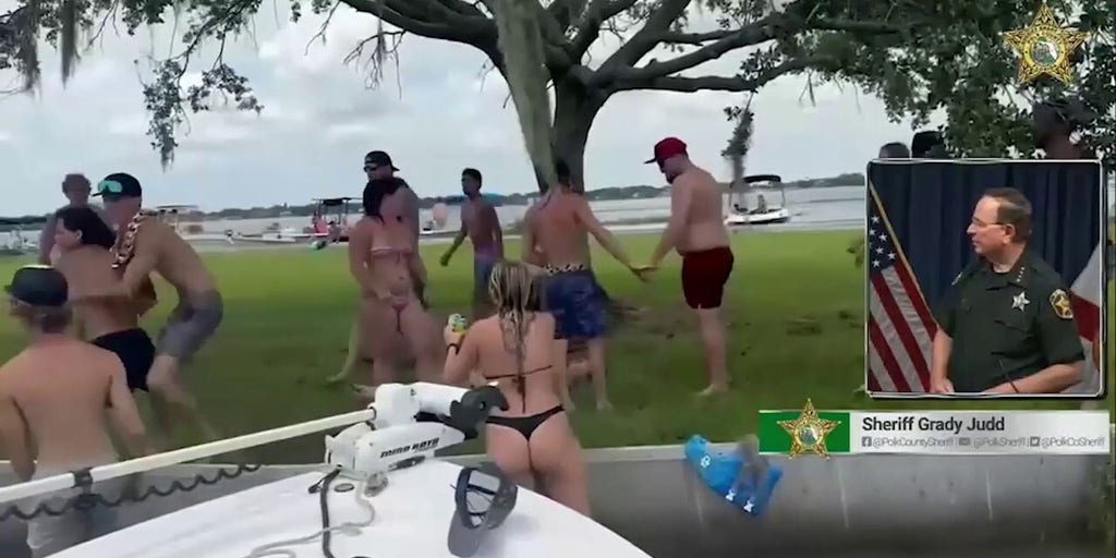 Florida sheriff slams wild lake brawl after 8 arrested