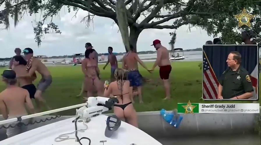 Florida sheriff slams wild lake brawl after 8 arrested