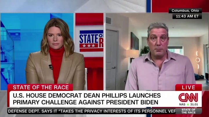 Tim Ryan urges Biden to drop out of 2024 U.S. Presidential race 
