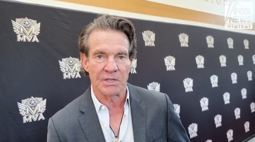 Dennis Quaid reflects on being honored at 2nd Annual Military & Veteran Entertainment Awards Gala.