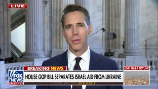 Sen. Hawley won’t support any Gaza funding: Goes into the hands of terrorists - Fox News