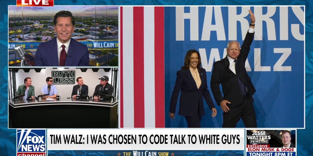 ‘Ruthless Podcast’ hosts argue Gov. Tim Walz ‘doesn’t know men’ amid his ‘code talk’ comments