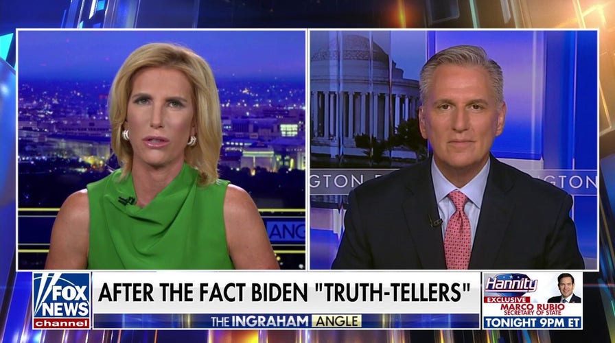 Kevin McCarthy shreds Democrats for covering up Biden’s decline: This is their Watergate
