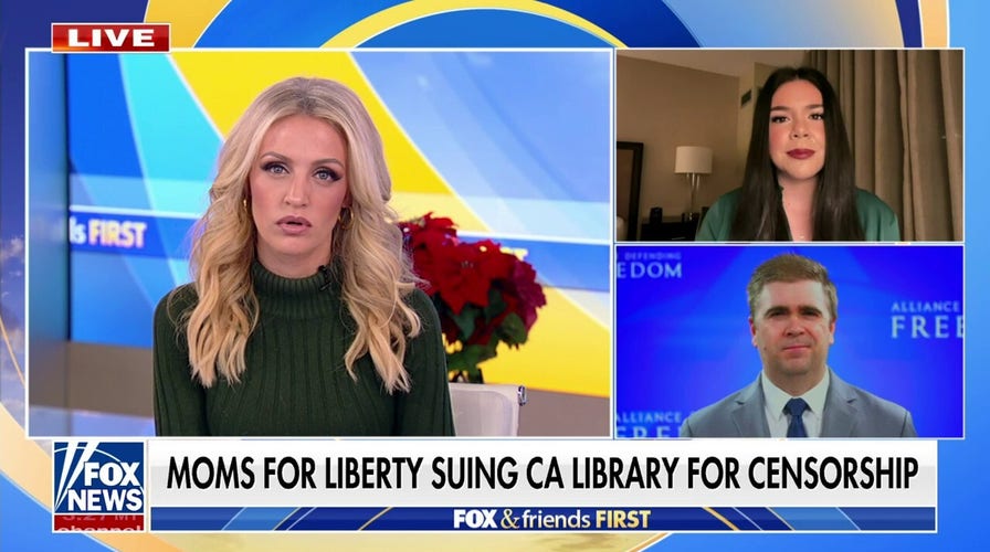 Moms for Liberty files suit against California library over alleged censorship