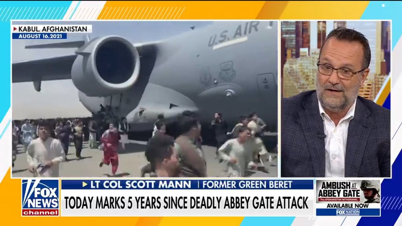 Lt Col Scott Mann reflects on 5-year anniversary of deadly Abbey Gate attack