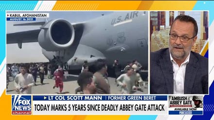 Lt Col Scott Mann reflects on 5-year anniversary of deadly Abbey Gate attack