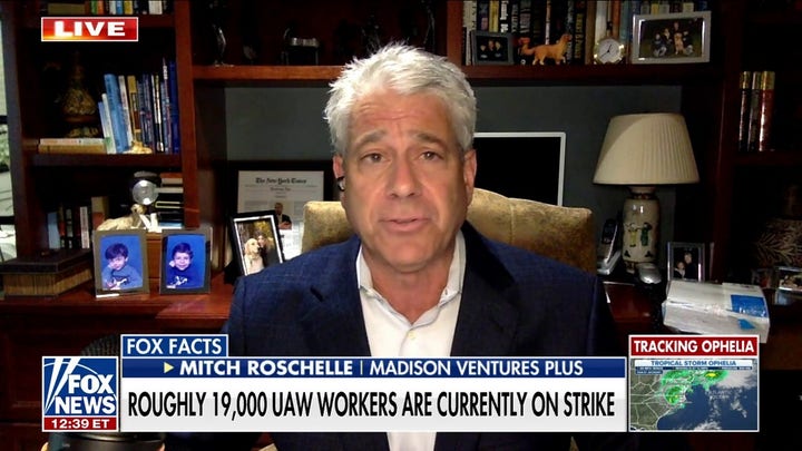 Biden's involvement in UAW strikes 'certainly complicates' negotiations: Mitch Roschelle