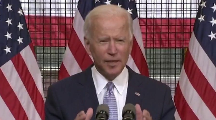 Joe Biden responds as unrest in America violence becomes central issue on campaign trail