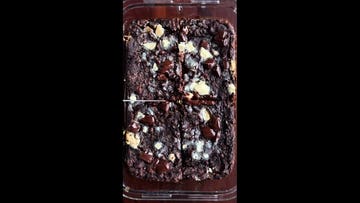 Chocolate cake gets a healthy breakfast makeover with this protein-packed recipe