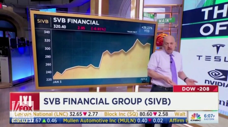 Jim Cramer touted SVB one month before crash