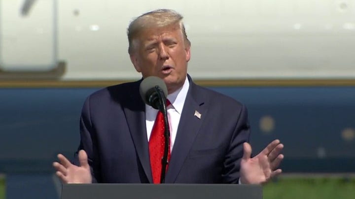 Trump: Biden supports globalist attacks on American worker, will 'abolish American way of life'