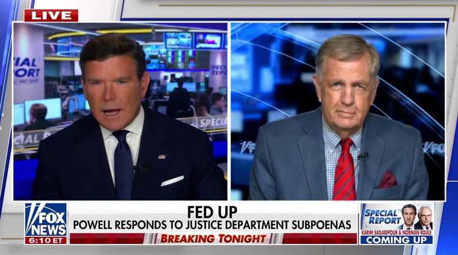 Trump to behaviour   last  Fed Chair interrogation  this week arsenic  Powell faces transgression  inquiry