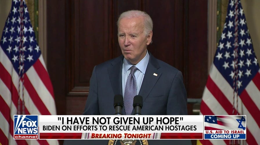 President Biden: I have not given up hope