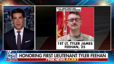Jesse Watters honors Army 1st Lt Tyler James Feehan