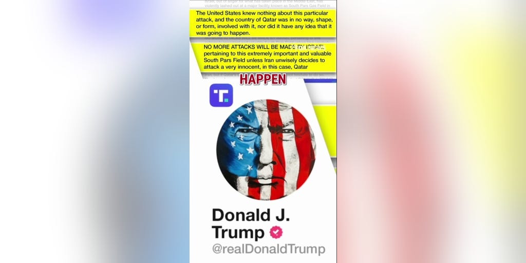 Trump puts Iran on NOTICE over retaliation against Qatar