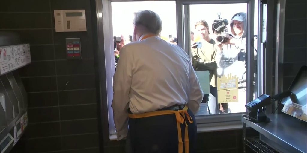 Former President Trump wishes Vice President Harris Happy Birthday from McDonald's