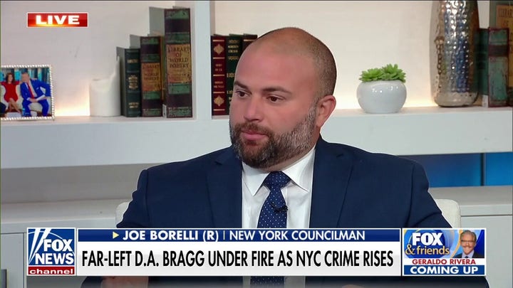 NYC councilman slams growing lawlessness in the nation's largest city