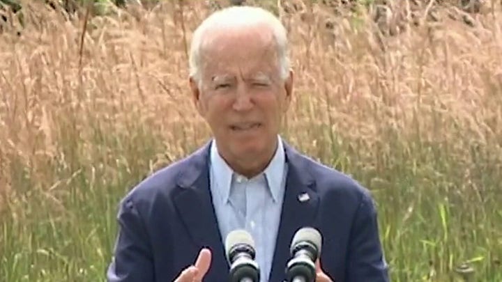 Joe Biden bumbles through climate speech
