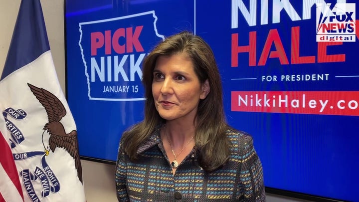 Nikki Haley says 'the momentum is real. The excitement is there,' as she tries to catch up to Donald Trump and surpass Ron DeSantis in Iowa