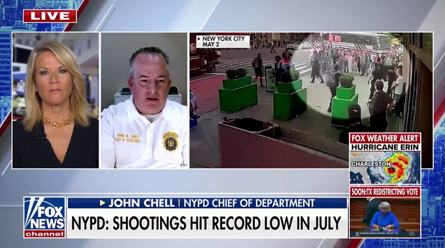 NYPD chief explains cause of city's 'progress' in low crime stats