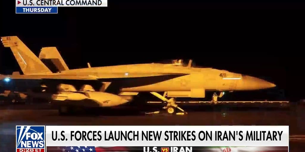 US forces launch new strikes on Iran's military and maritime targets